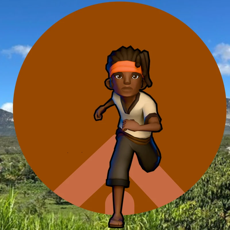 Personagem principal de Trilhas da Terra